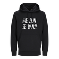 Wie Zijn Ze Dan Hoodie Unisex | Skilliecam